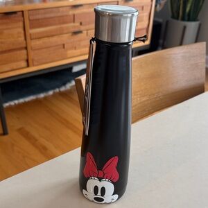 Minnie Mouse Black Sip by S’well Stainless Steel Water Bottle NWT